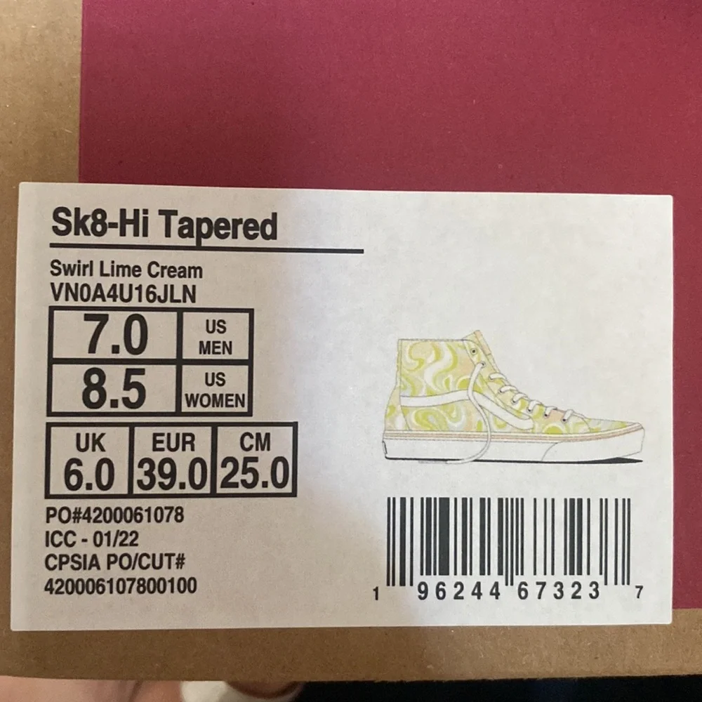 Sk8-Hi Tapered Vans - Picture 9 of 9